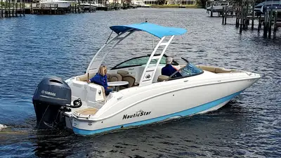 Nautic Star 243 DC 200hp Rental Boat - Amy's Boat Rental Cape Coral Florida