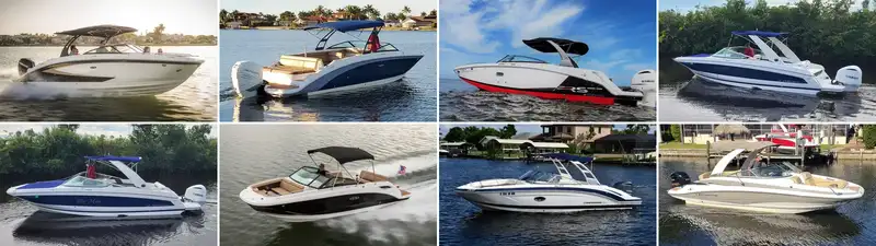 Many affordable, clean, reliable and well-maintained rental boats of Amy's Boat Rental Cape Coral Florida